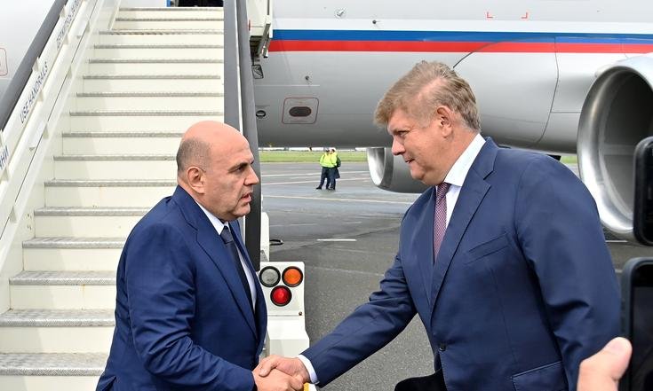 Анатолий Серышев сопровождает Михаила Мишустина в рабочей поездке в Омск