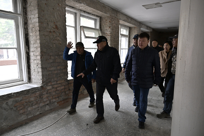 Глава Тувы посетил объекты Улуг-Хемского кожууна, строящиеся по программе «Комплексное развитие сельских территорий»