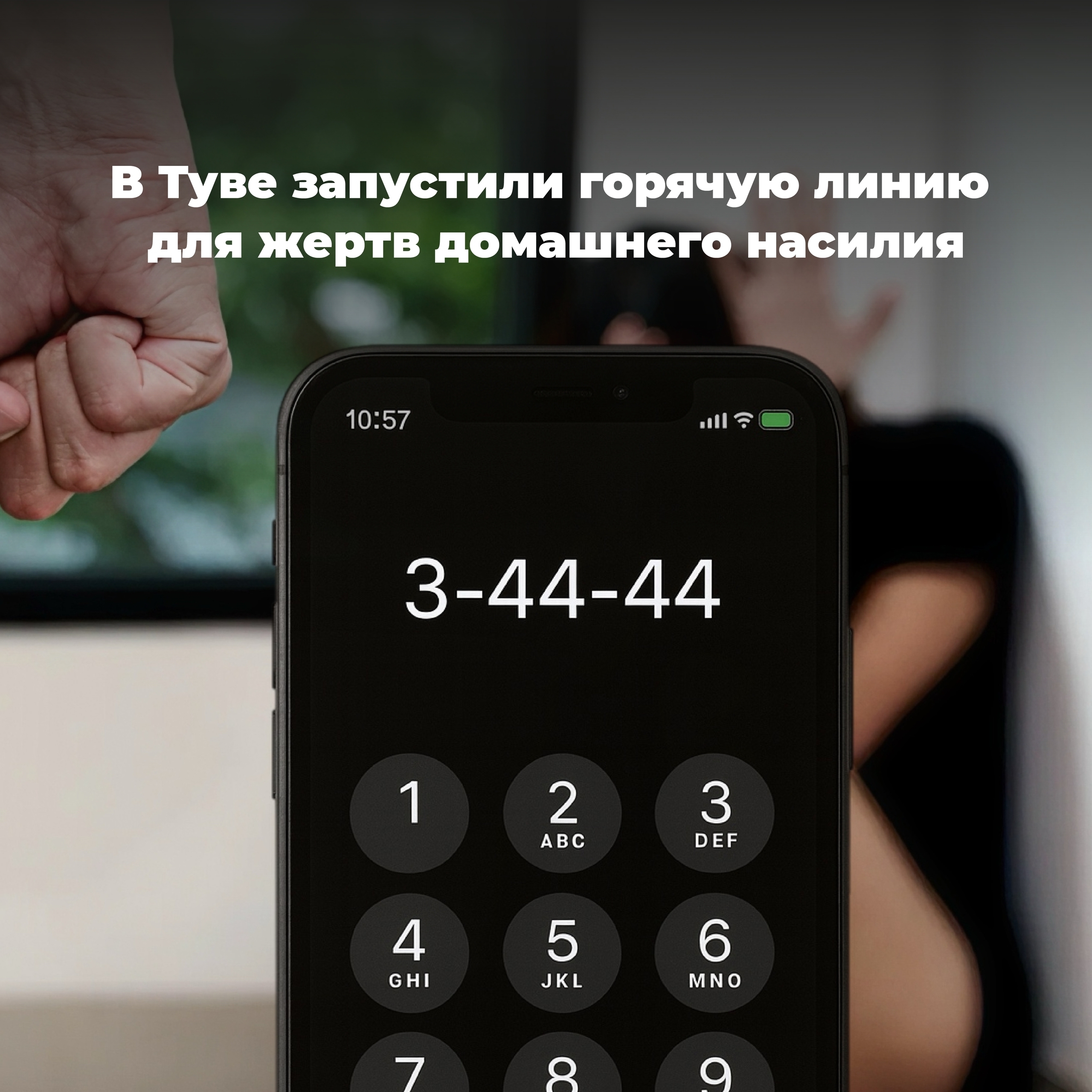 В Туве начала функционировать горячая линия, предназначенная для экстренной психологической и юридической поддержки женщин, ставших жертвами домашнего насилия.